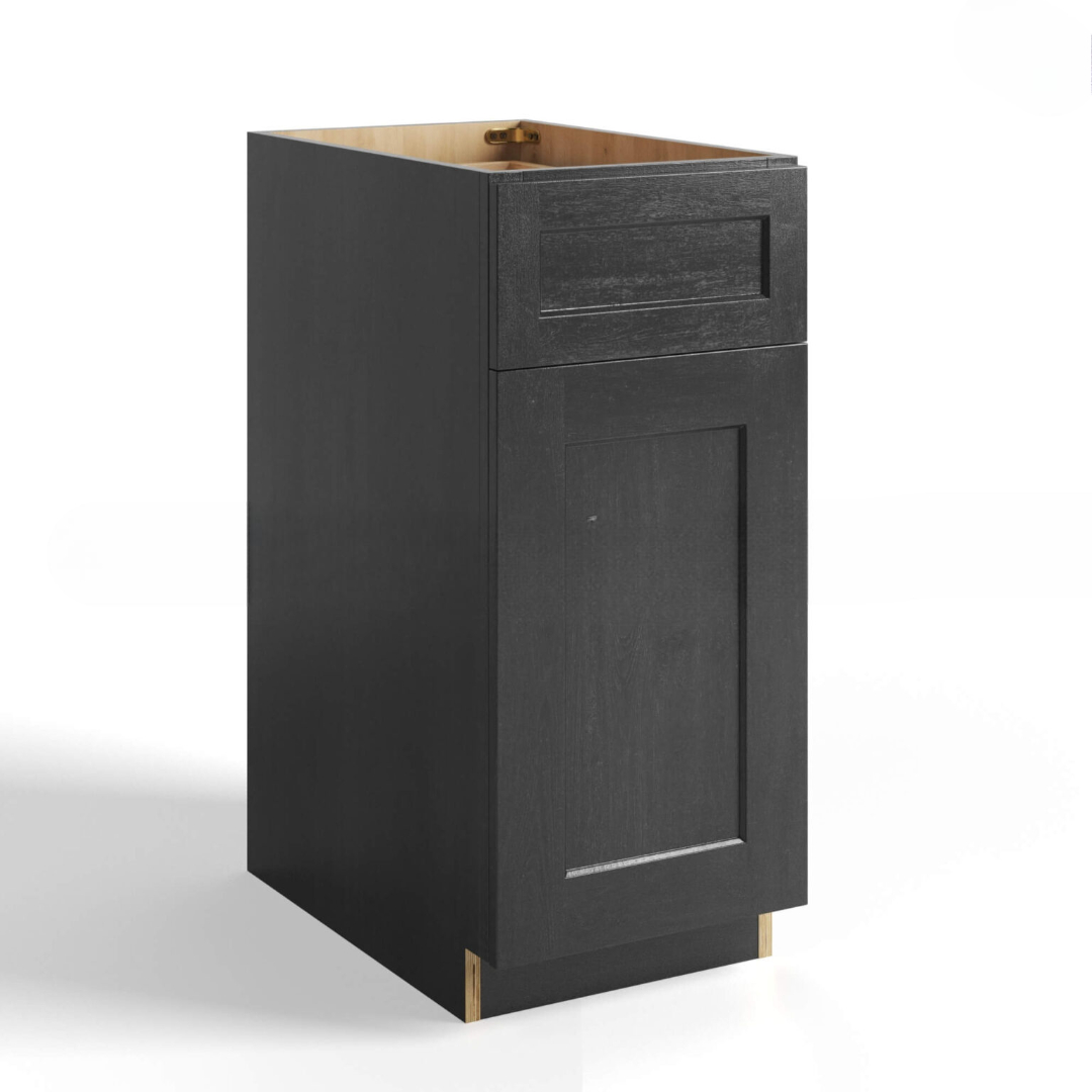 RTA Charcoal Black Shaker Cabinets