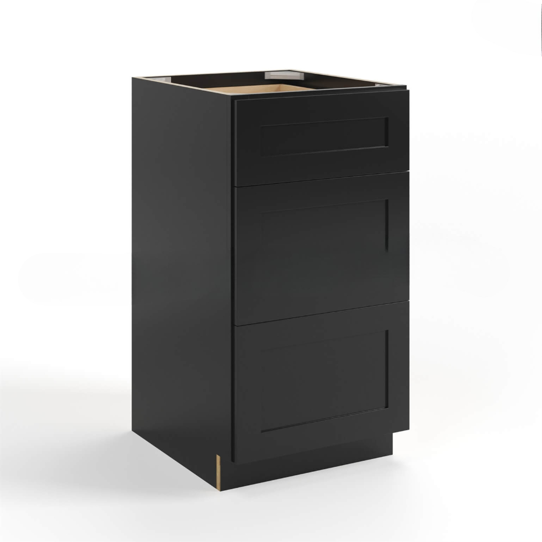 RTA Black Shaker Cabinets