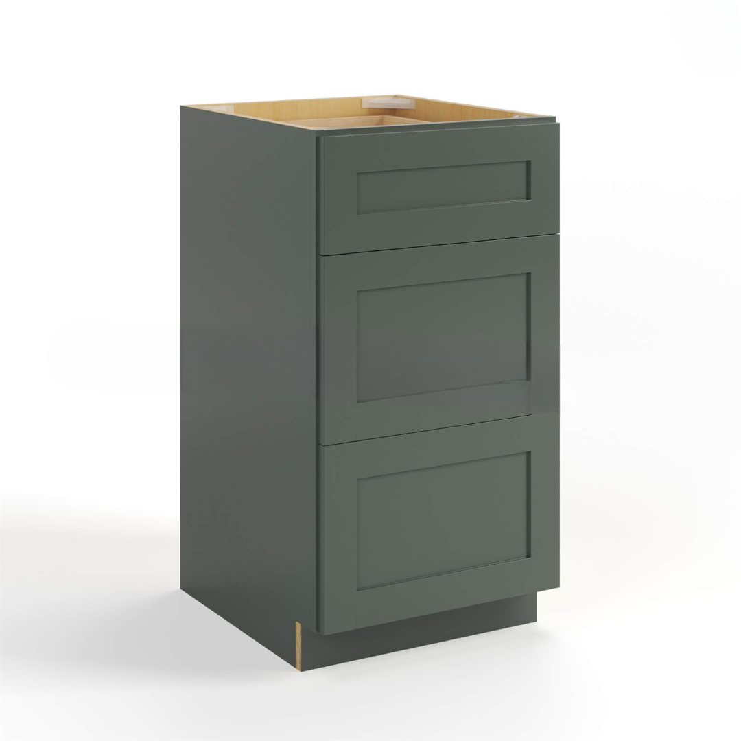 RTA Green Shaker Cabinets