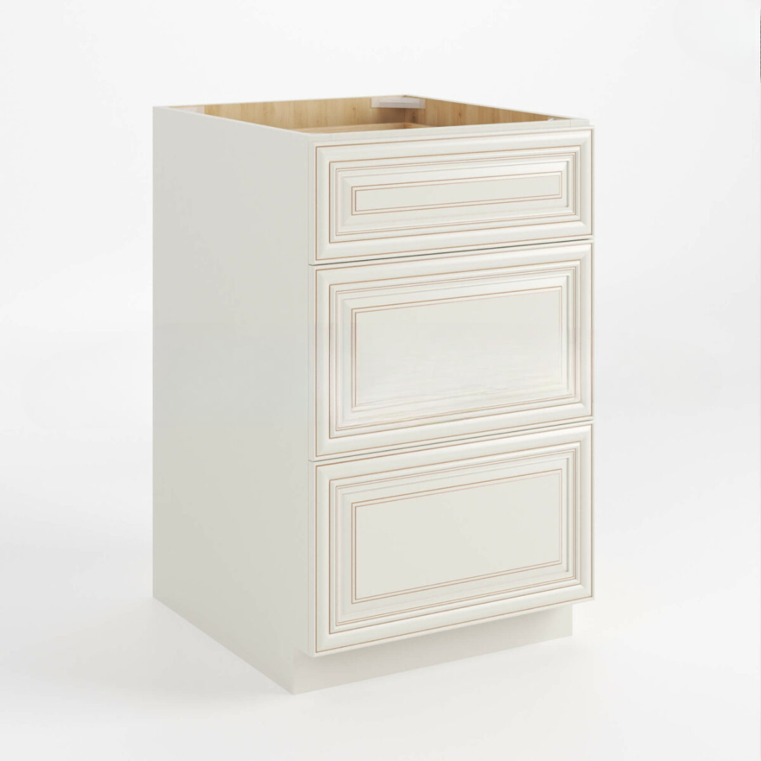 RTA Raised Panel White Cabinets