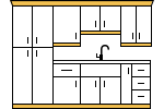 Raised Panel White Moulding & Toe Kick